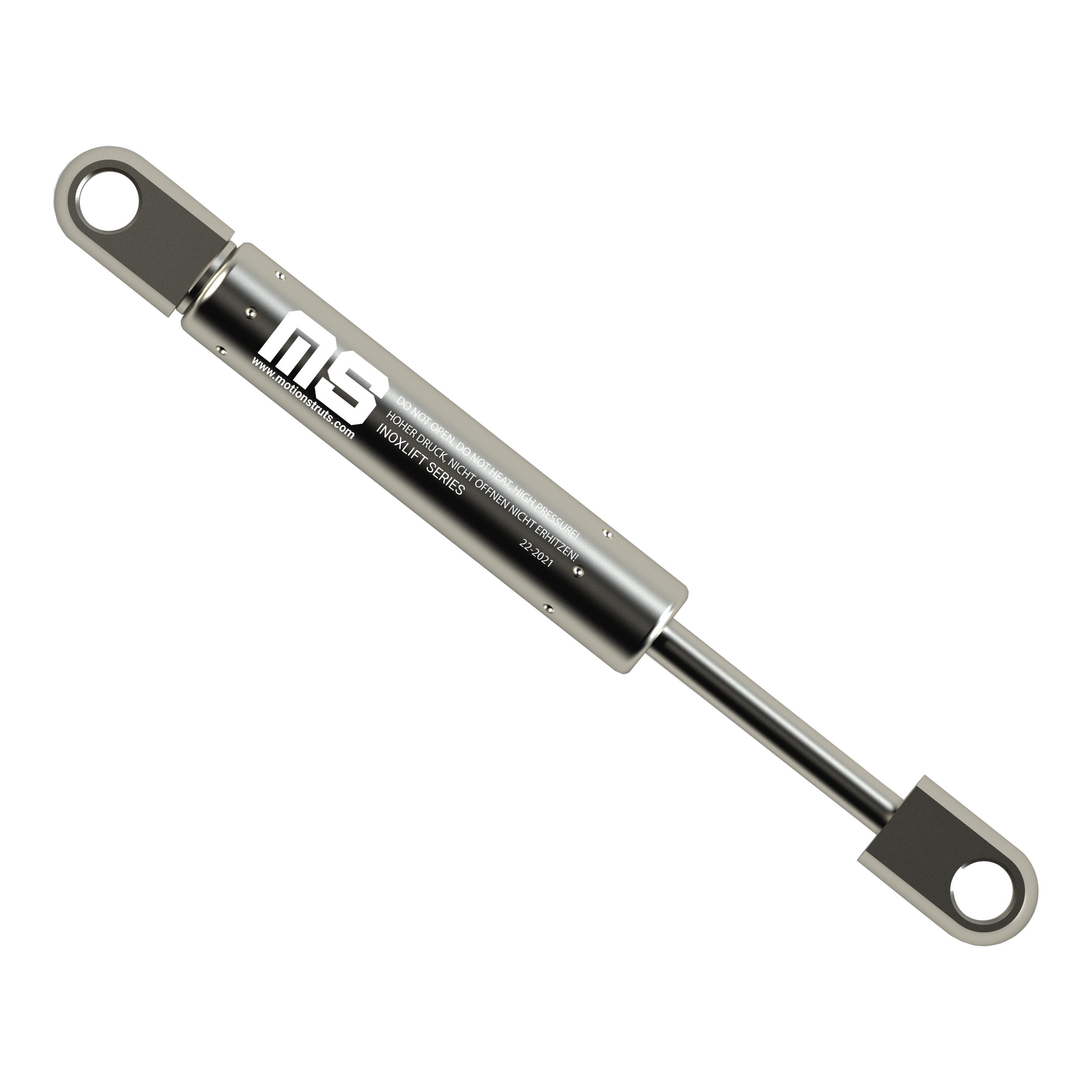 IL08YC-130-343-F1 Stainless Steel Gas Spring - Product Detail