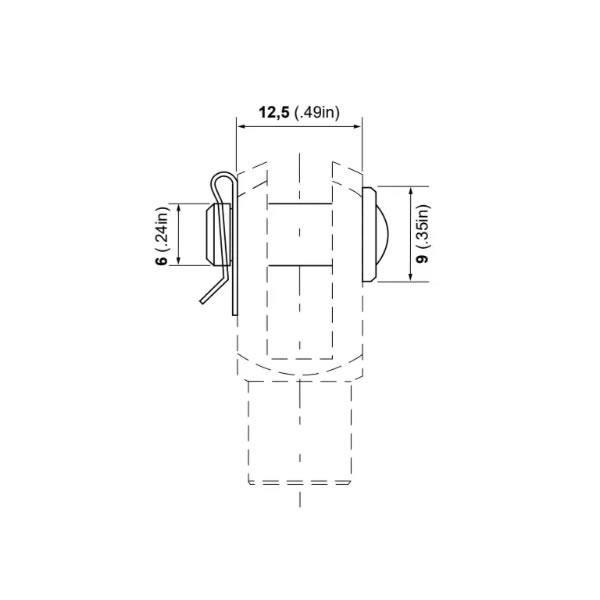 CRP23-04 Clevis Retainer Pin - Product Detail